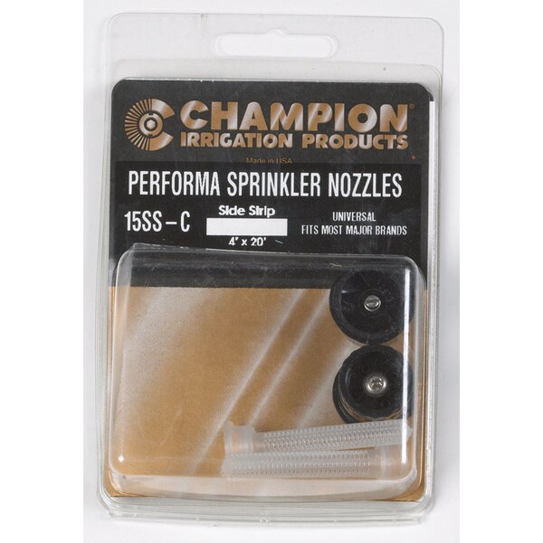 Champion Irrigation Champion Plastic 15 ft. Side Strip Sprinkler Nozzle - 15SS-C