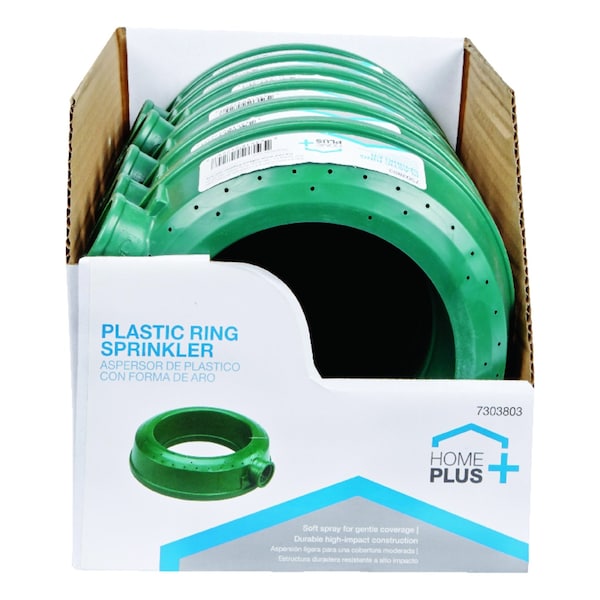 Home Plus Home Plus Plastic Ring Base Sprinkler 800 sq ft 1 pk - 58029A