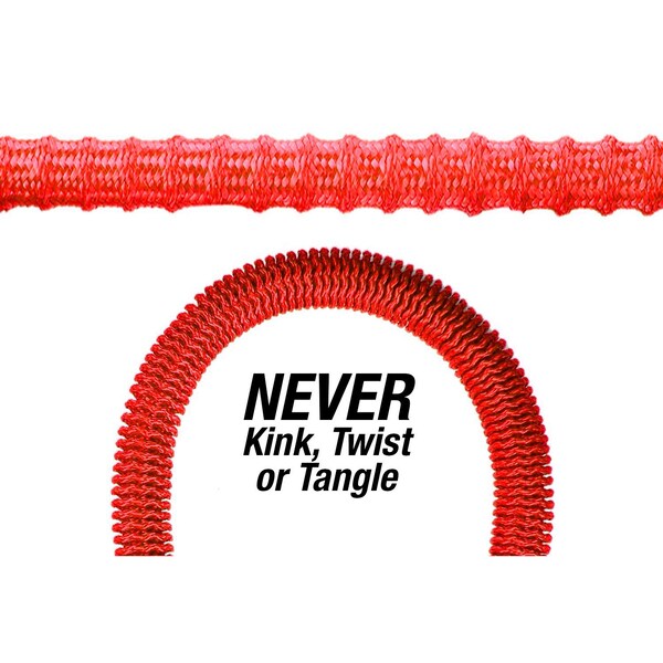 Emsco Group 100ft Commercial Grade Expandable Hose with Spray Nozzle, Will Not Kink, Lightweight, Easy to Store - 1545-100-1