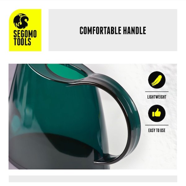 Segomo Tools 1/3 Gallon Small Green Indoor Long Spout House Watering Can - WC40