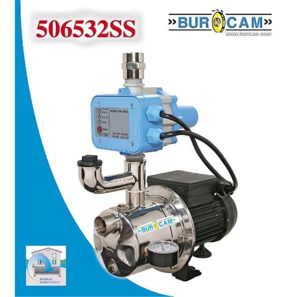 Bur-Cam Pumps Bur-Cam Pumps 506532SS .75 HP Dual - Application Pump - 506532SS