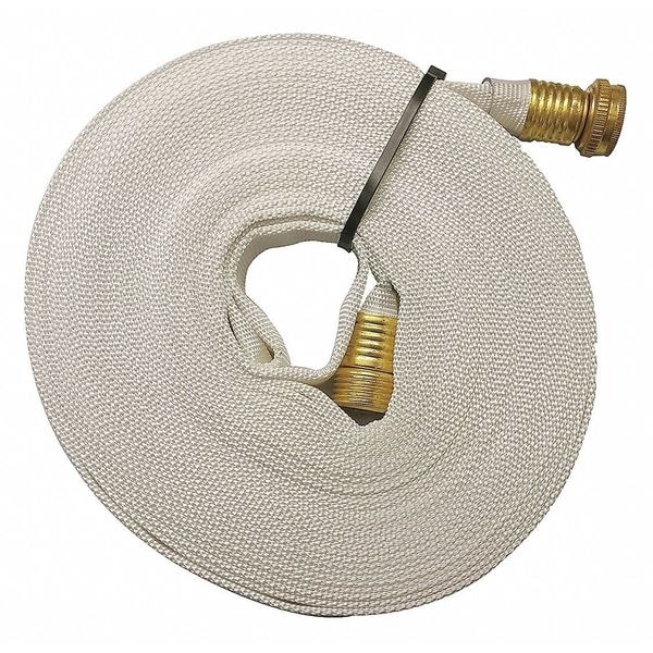 Eagle Layflat Garden Hose, 3/4"x50 ft., White - 017-0125-0050