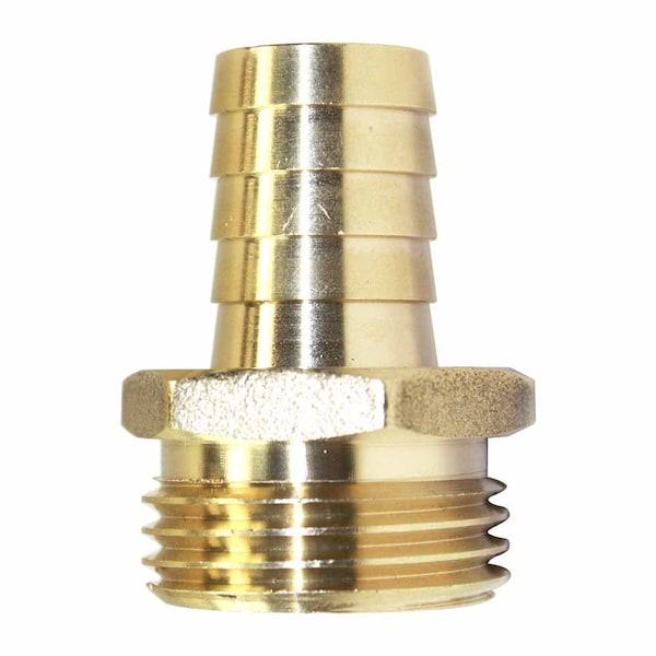 Interstate Pneumatics 3/4 Inch GHT Male x 5/8 Inch Barb Hose Fitting - FGM310