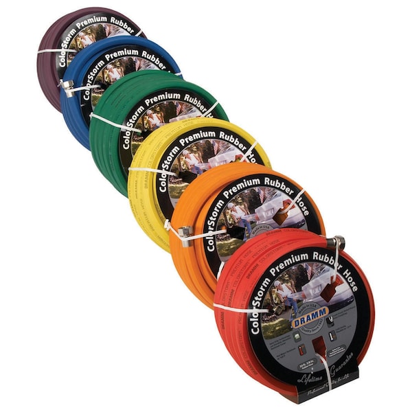 Dramm Dramm ColorStorm 5/8 in. D X 50 ft. L Heavy Duty Premium Grade Garden Hose - 10-17000