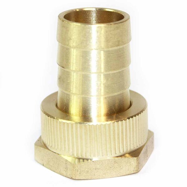 Interstate Pneumatics 3/4 Inch GHT Female x 5/8 Inch Barb Hose Fitting - FGF310