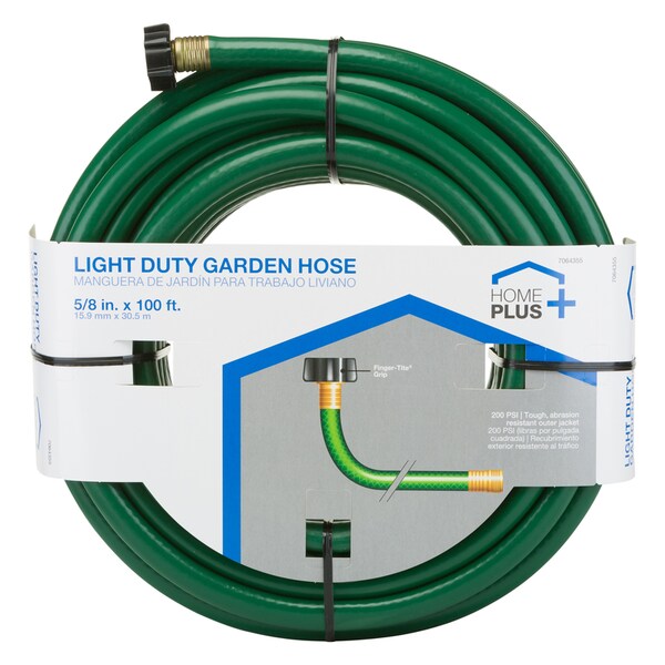 Home Plus Home Plus 5/8 in. D X 100 ft. L Light Duty Garden Hose - AC1615100
