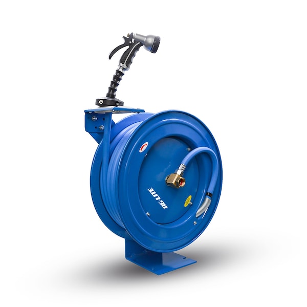 Ag-Lite AG-Lite Rubber Water Hose Reel Heavy Duty Single Arm Assembly 1/2" x 50' - ALWRHD1250