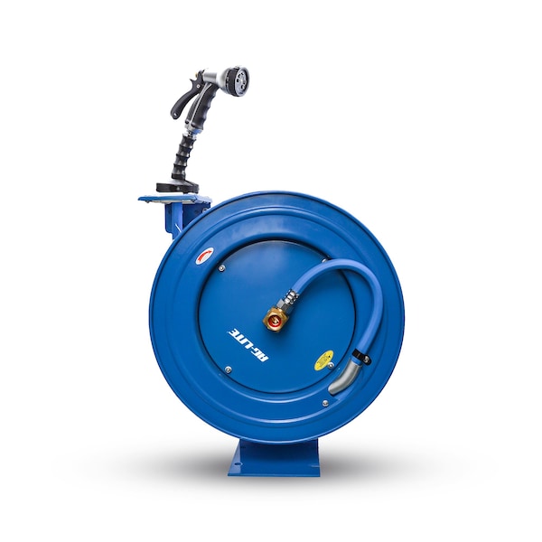 Ag-Lite AG-Lite Rubber Water Hose Reel Heavy Duty Single Arm Assembly 1/2" x 50' - ALWRHD1250