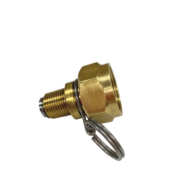 Strahman Washdown Equipment 3/4in Female Garden Hose Thread 360Deg Swivel Adapter Bronze - G075BR