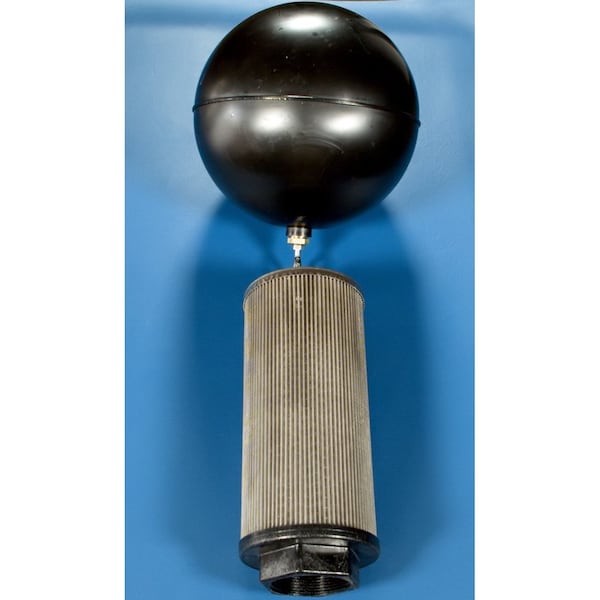 Rainwater Equipment 1.25 in. Stainless Steel Floating Intake Filter w/ 6' Hose - FIF-1.25-INCH-NSF-51