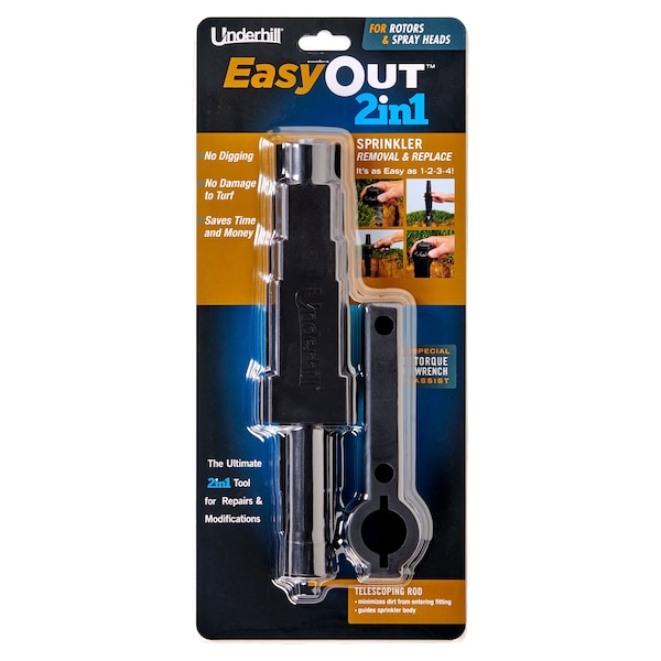 Underhill Products Spray Head and Rotor Removal Tool including wrench - A-EO-SRT-RS