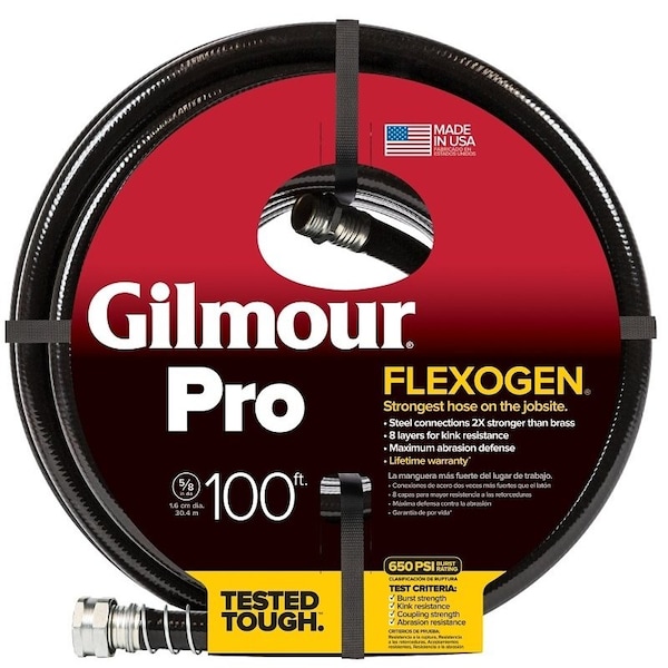 Gilmour Garden Hose, 100 ft L - 865001-1001