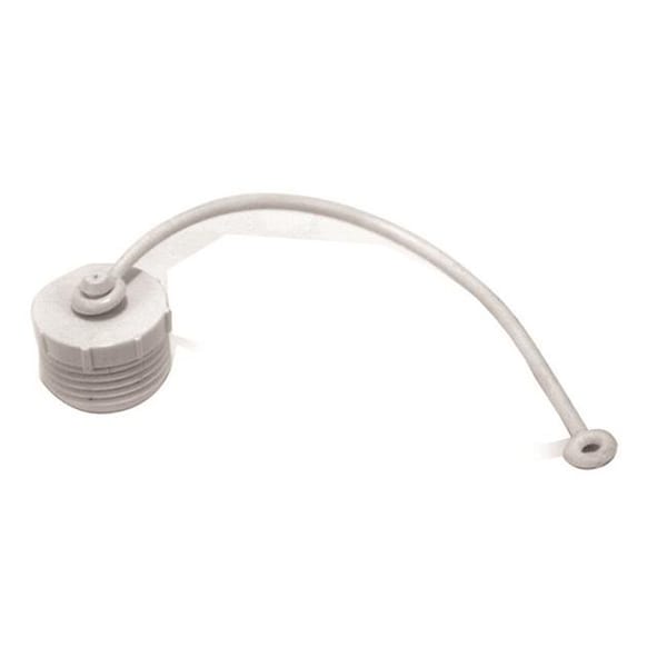 Bookazine T10201E 0.75 In. Male Pipe Thread Garden Hose Plug; White - TI348084