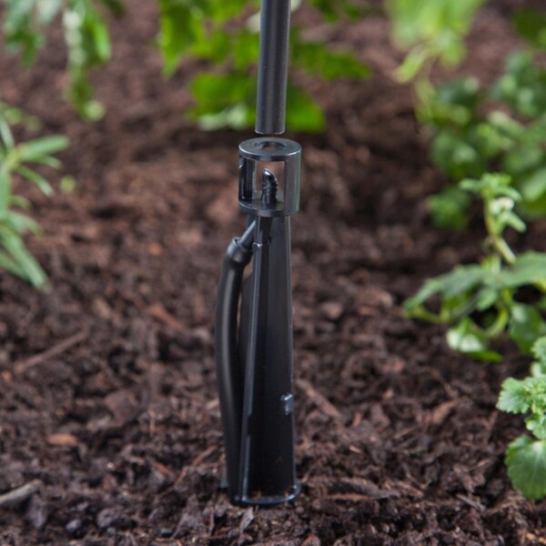 Raindrip Raindrip For 1/4 in. Tubing Drip Irrigation Tubing Stake 8 in. H 3 pk - R382CT