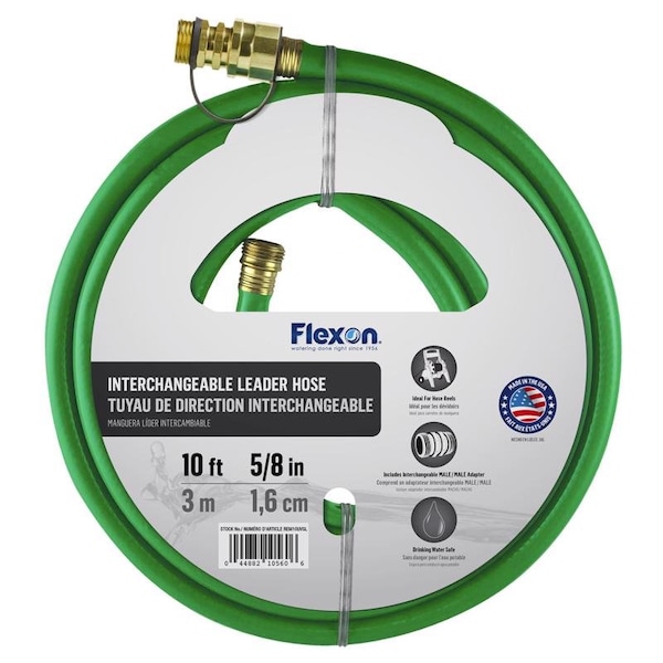 Flexon 5/8 in. D X 10 ft. L Medium Duty Leader Hose - REM10ACE