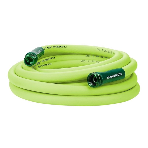 Flexzilla 0.62 in. x 25 ft. Heavy Duty Garden Hose - Bright Green - HFZG525YW