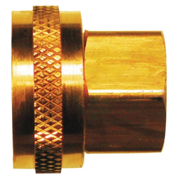 Homeplus+ ATC Brass 3/4 in. D X 1/2 in. D Hose Adapter 1 pk - 6JC126301511022