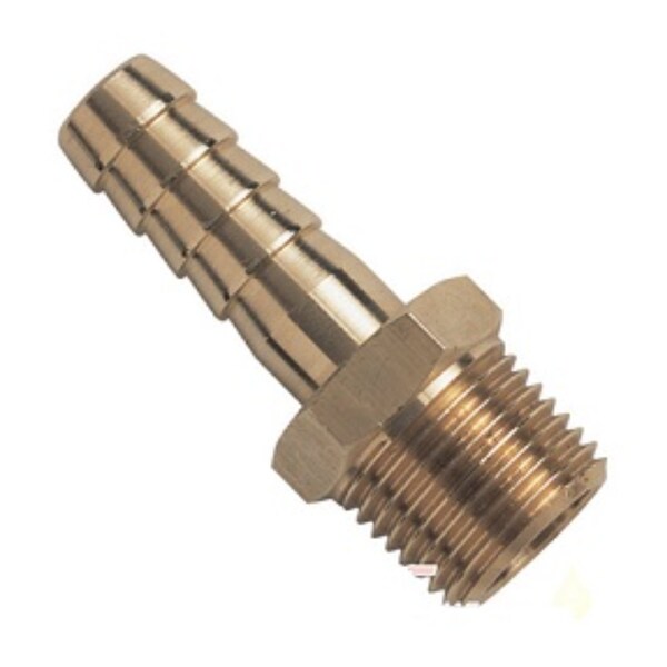 American Imaginations 0.625 in. x 0.75 in. Brass Garden Hose Barb Male - AI-35596