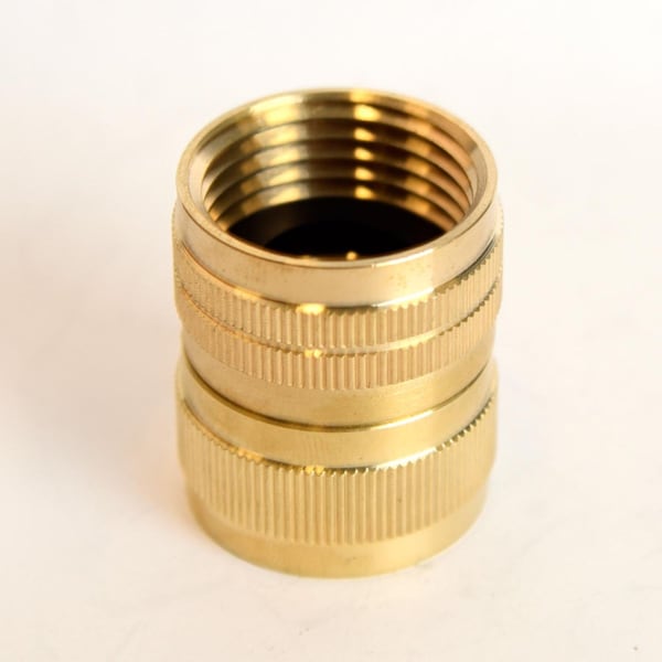 Homeplus+ ATC Brass 3/4 in. D X 3/4 in. D Female Swivel Hose Adapter 1 pk - 6JC126301511011