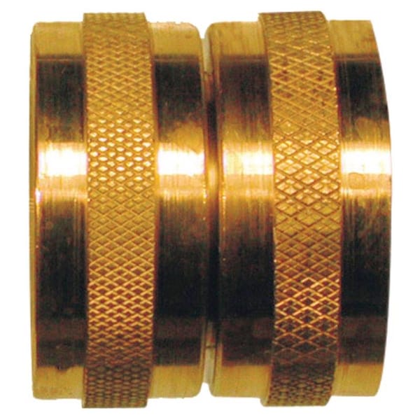 Homeplus+ ATC Brass 3/4 in. D X 3/4 in. D Female Swivel Hose Adapter 1 pk - 6JC126301511011
