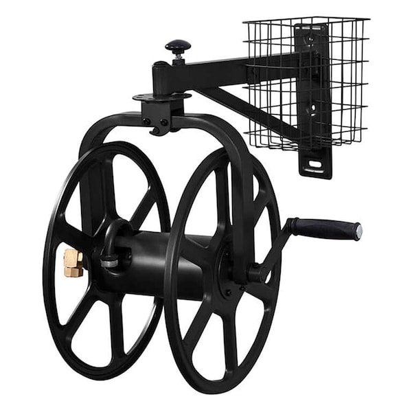 Liberty Garden Garden 712 Single Arm Navigator Multi-Directional Garden Hose Reel - 712-B