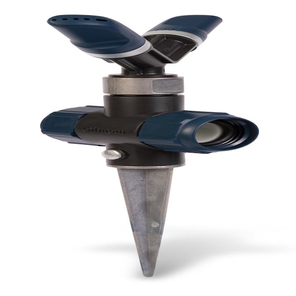 Gilmour Gilmour Metal Spike Base Spot Sprinkler 800 sq ft 1 pk - 813403-1004