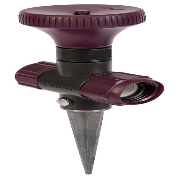 Gilmour Gilmour Metal Spike Base Spot Sprinkler 800 sq ft 1 pk - 813403-1004