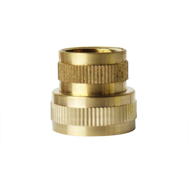 Thrifco Plumbing 3/4 Inch Female GHT X 1/2 Inch FIP Swivel Fitting - 4400301