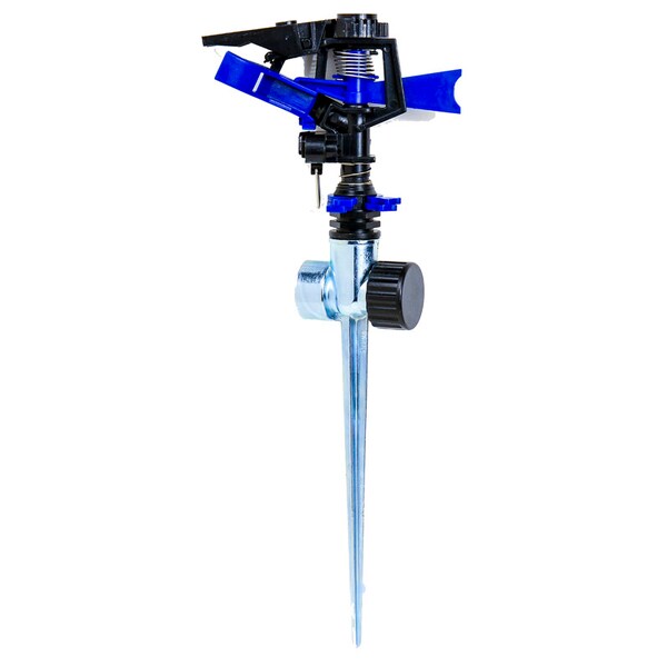Rugg Rugg Heirloom Metal Spike Base Impact Sprinkler 85 sq ft 1 pk - W3APBT-B