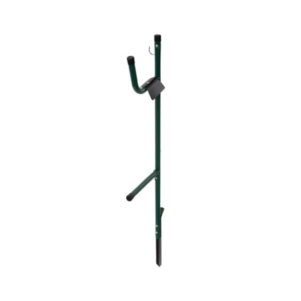 Fleming Supply Garden Hose Holder Caddy, Easy Install Outdoor Free Standing Metal Rack for Water Hose in Yard - 164551ZCP