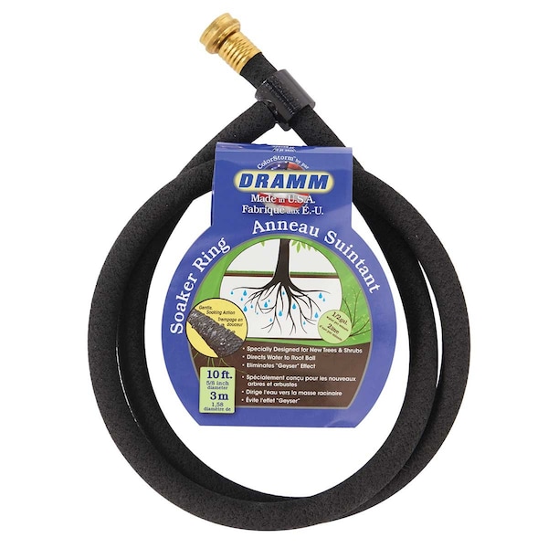 Dramm ColorStorm Tree Soaker Watering Hose, 100 Psi, 10 Feet - 17062