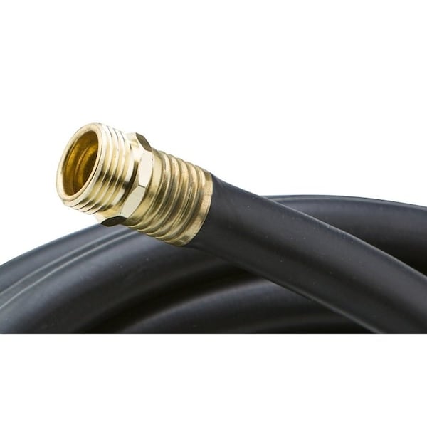Swan SGC58050 Garden Hose, 50 ft L, Rubber, Black - CELSGC58050