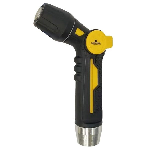 Landscapers Select Spray Nozzle, Female, Aluminum/Plastic/TPR, Black/Yellow - YP22-M01