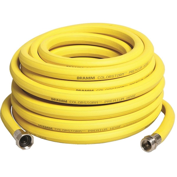 Dramm ColorStorm Reinforced Water Hose, 75 Feet Length x 58 Inch Diameter - 17203