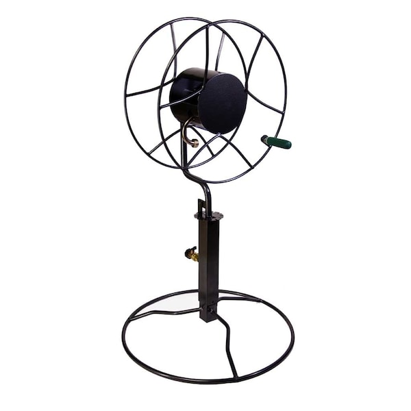 Yard Butler Free Standing Swivel Reel with Patio Base - ISRPB-360