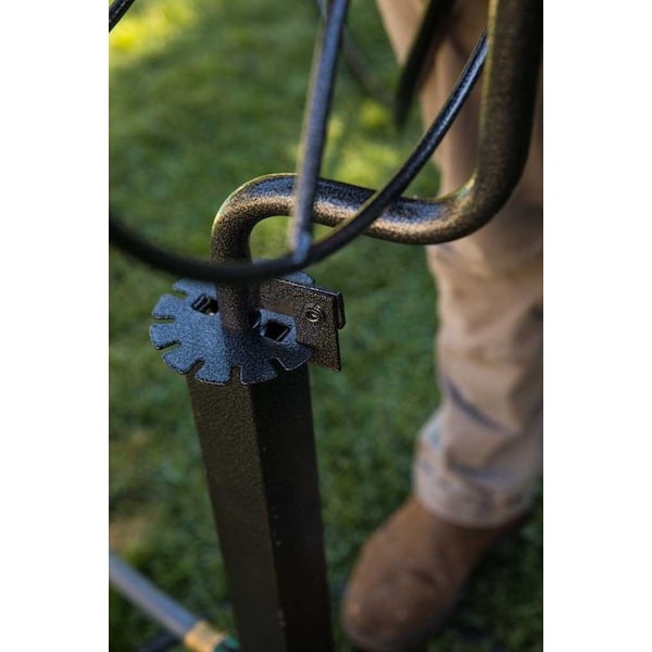 Yard Butler Free Standing Swivel Reel with Patio Base - ISRPB-360