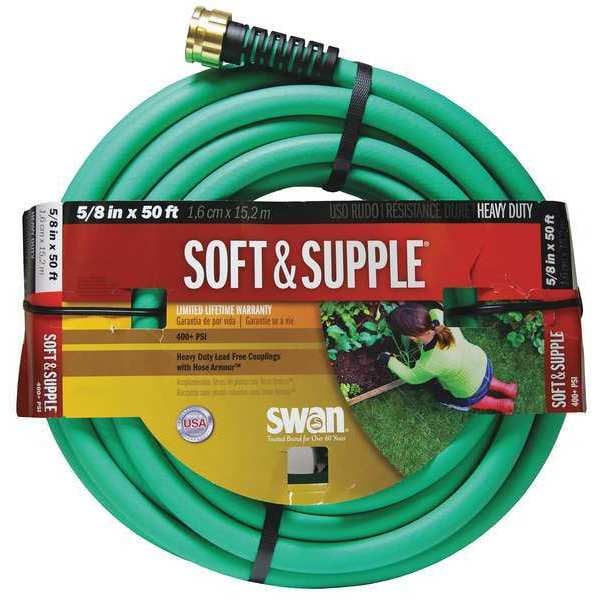 Dixon Rubber Vinyl Garden Hose, 5/8", 50ft. - SGH50