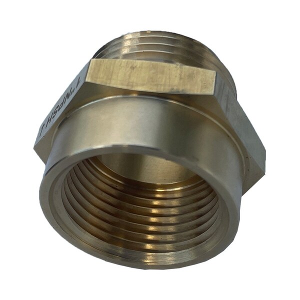Underhill Products Brass Conversion Fitting 1''Female NPT x 1'' Male NPSH - A-BA10NXSH