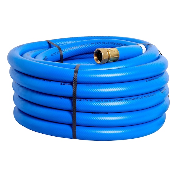 Underhill Products 1'' UltraMax Hose BLUE, 50' Length, 300 PSI WP, 1200 PSI Burst Strength - H10-050B
