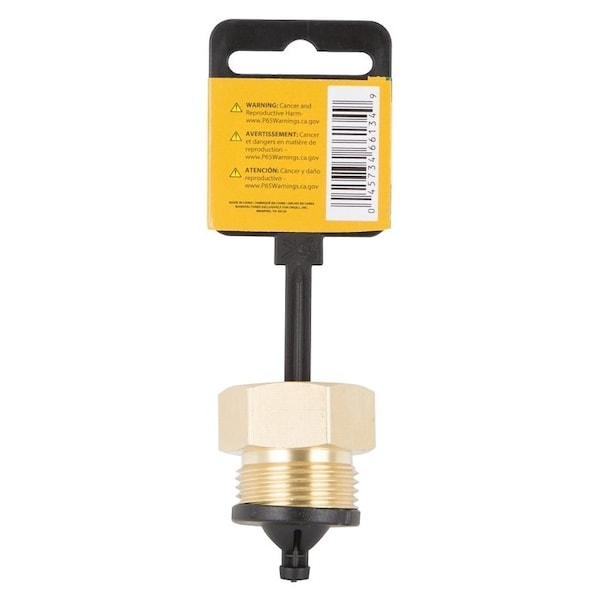 Landscapers Select Hose Connector, 3/4 x 3/4 in, MNPT x FNH, Brass, Brass - GHADTRS-7