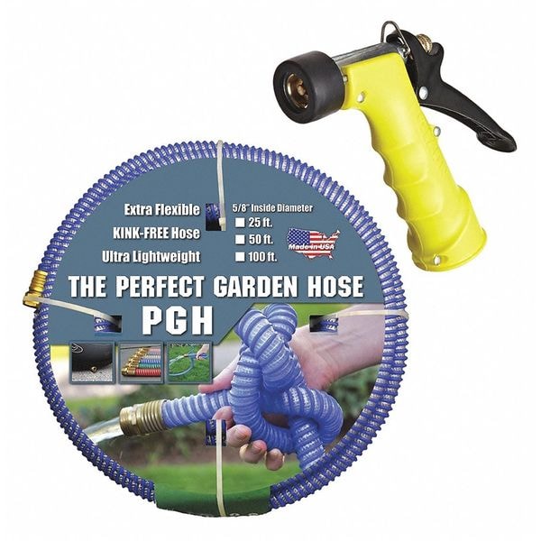 Eagle Water Hose w/Nozzle, 5/8"x25 ft. - 001-0106-0300-SN75