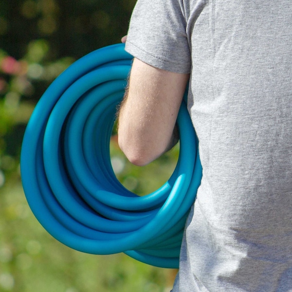 Aqua Joe Hybrid Polymer FLEX Kink Free Hose 5/8 In 50 Ft. Lead Free - AJPGH50-DWS