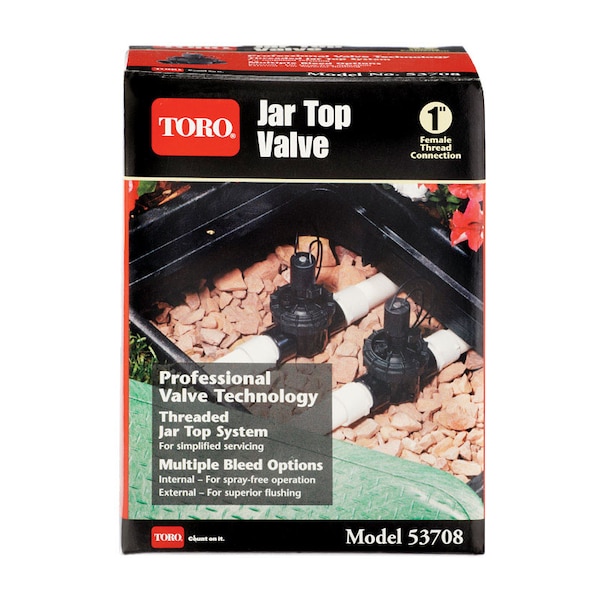 Toro Toro Female Jar Top Valve 1 in. 150 psi - 53708