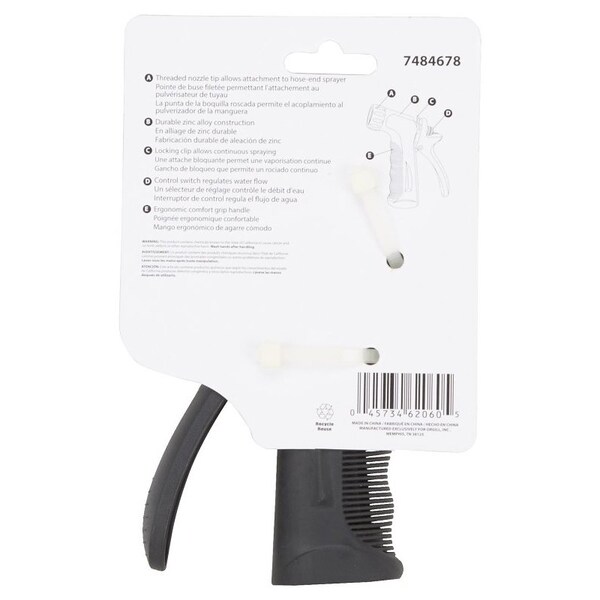 Landscapers Select Spray Nozzle, Female, Metal, Black - GN61183L