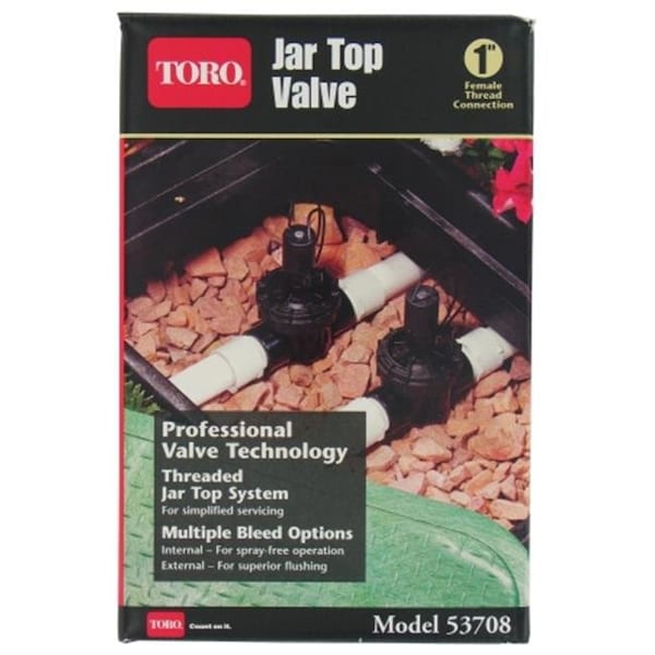 Toro The Toro Company 53708 1 in. In-Line Jar Top Valve - 53708