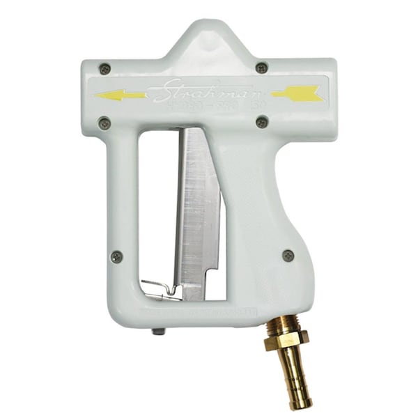 Strahman Washdown Equipemnt HydroPro 150 Spray Nozzle White 34 Swivel Adapter SS - HP150075WHITE
