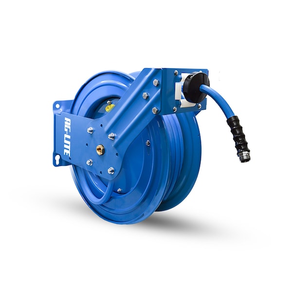 Ag-Lite AG-Lite Rubber Water Hose Reel Dual Arm Assembly 5/8" x 100' - ALWRDA58100