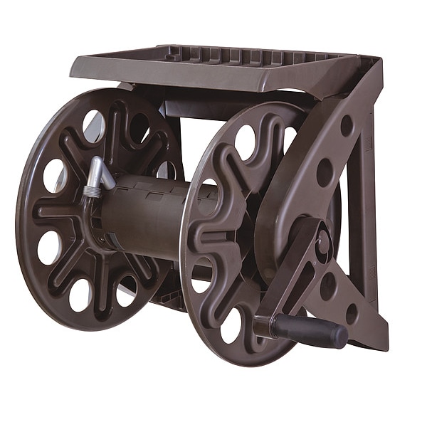 Liberty Garden Garden Hose Reel, Wall Mount, 6 in, Resin - 512