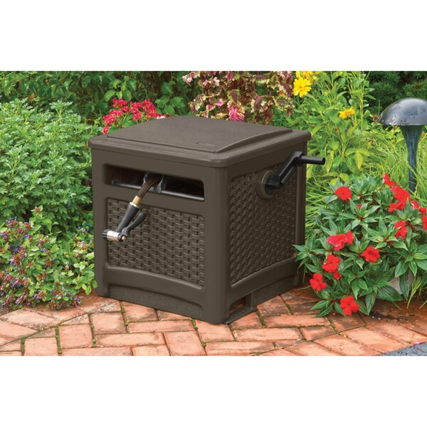 Suncast Suncast Smart Trak 225 ft. Brown Free Standing Hideaway Hose Reel - CPLSMT200WDJ
