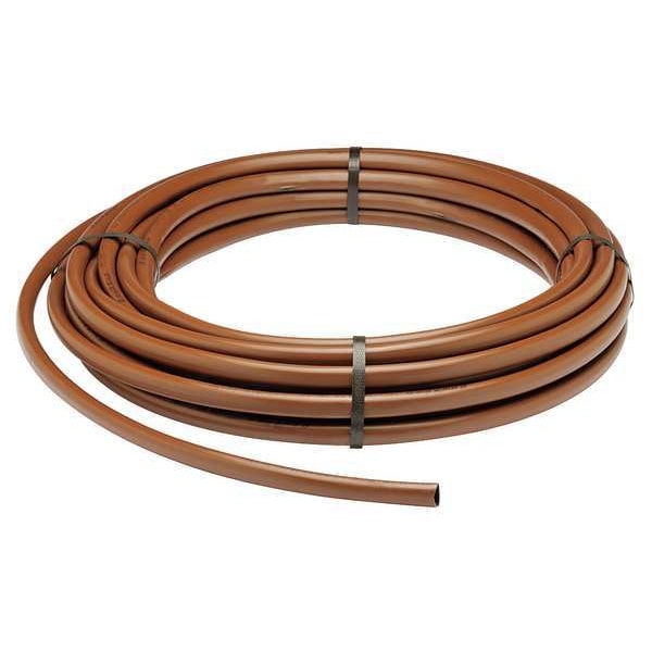 Rain Bird Emitter Tubing, 1/2 in, 100 ft, Brown - ET63-100S